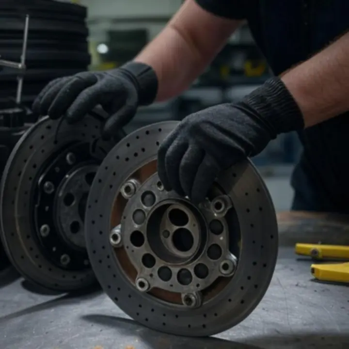 Precyzyjna naprawa układu hamulcowego