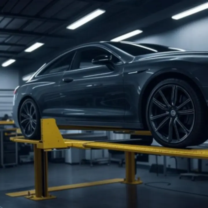 Nowoczesne wnętrze warsztatu WarzsawRepair